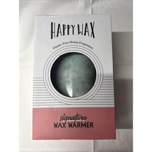Happy Wax "Signature" Wax WARMER Blue Watercolor